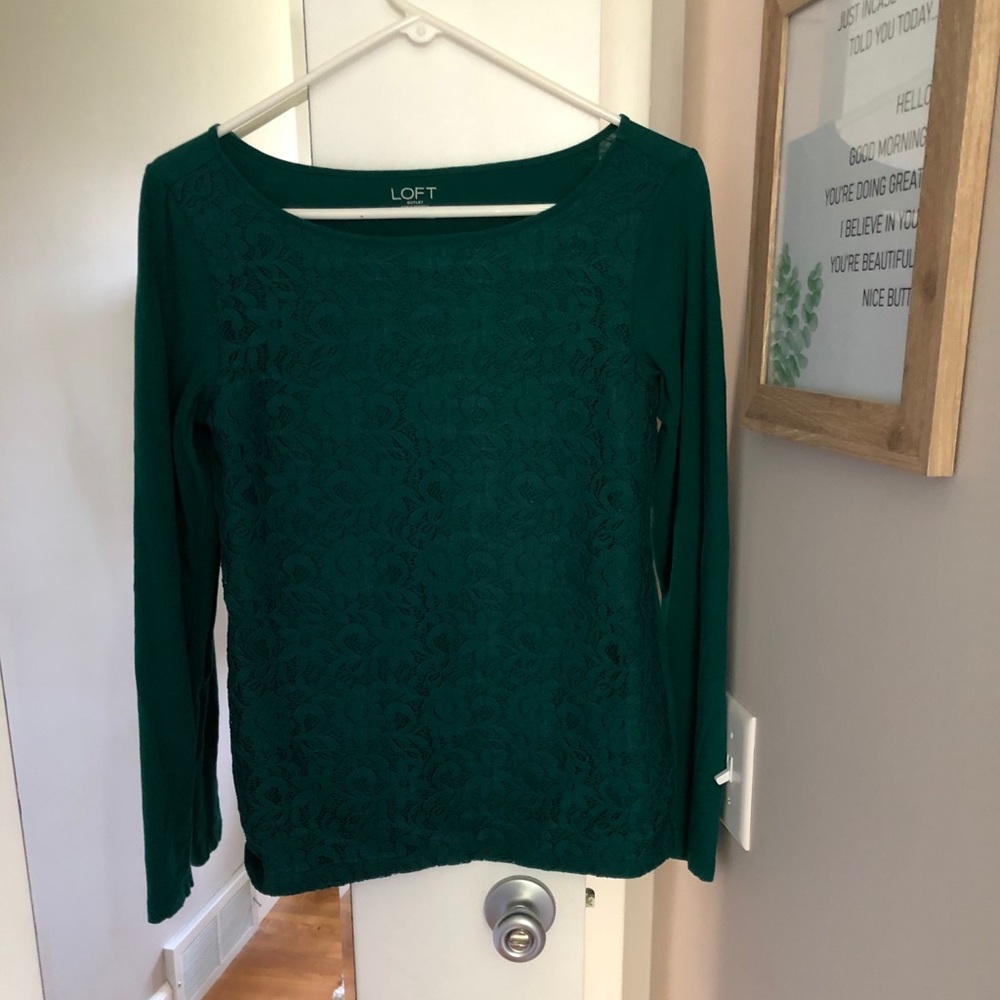Lace long sleeve